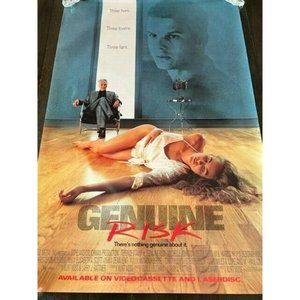 Movie Theater Cinema Poster Lobby Card 1990 Genuine Risk Terence Stamp Sid Haig